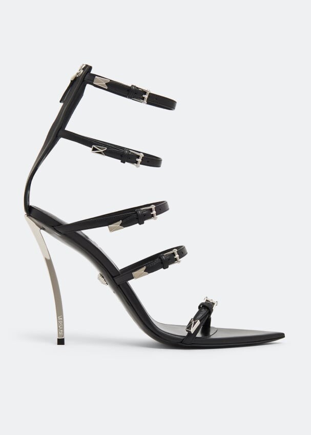 

Сандалии VERSACE Pin-Point sandals, черный