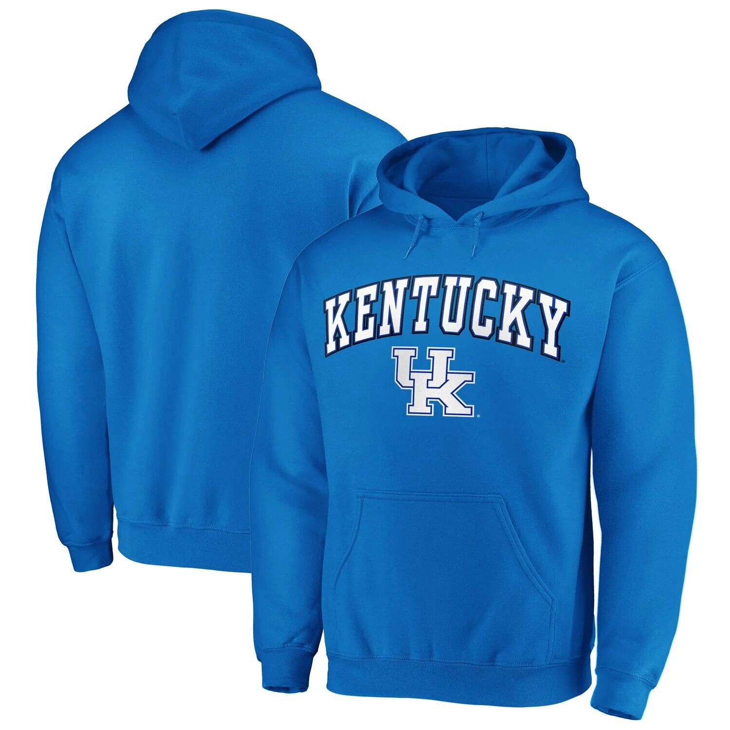 

Мужской пуловер с капюшоном Fanatics Royal Kentucky Wildcats Campus