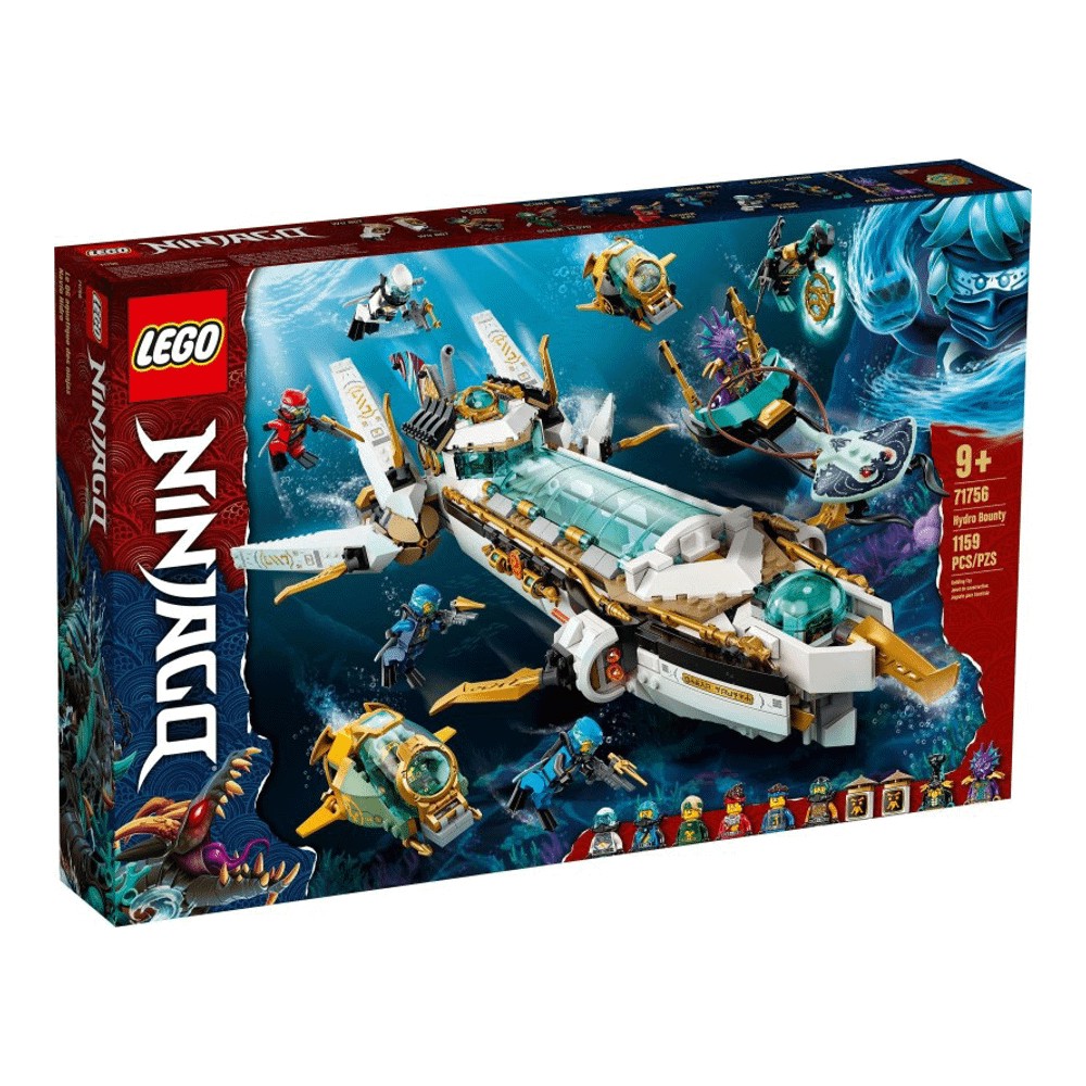 Конструктор LEGO Ninjago 71756 Подводный «Дар Судьбы»