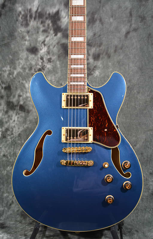 

Ibanez AS73G Artcore Semi-Hollow Electric Prussian Blue Metallic с БЕСПЛАТНОЙ доставкой в ​​тот же день