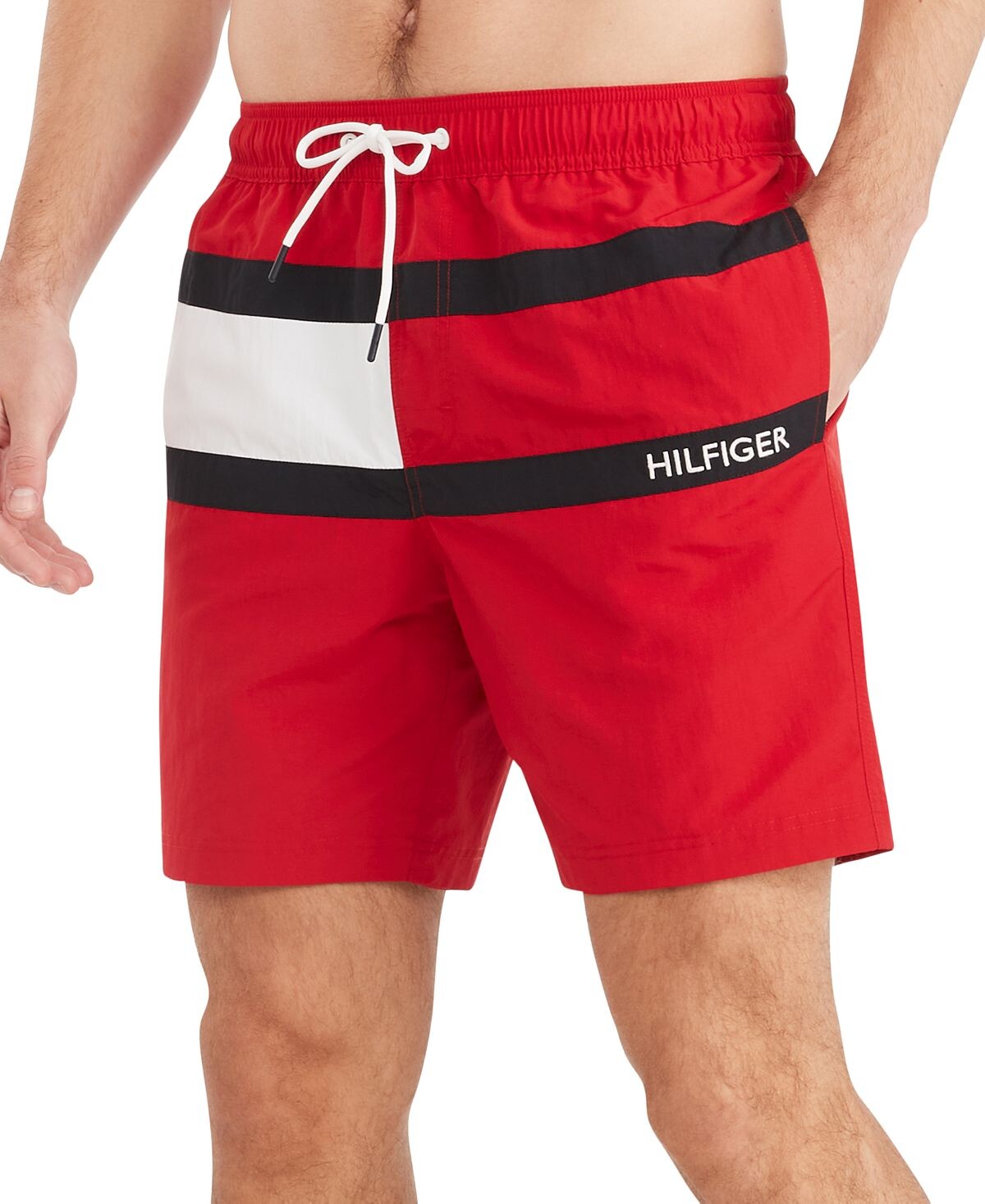 

Мужские плавки tommy flag 6,5, созданные для macy's Tommy Hilfiger, мульти