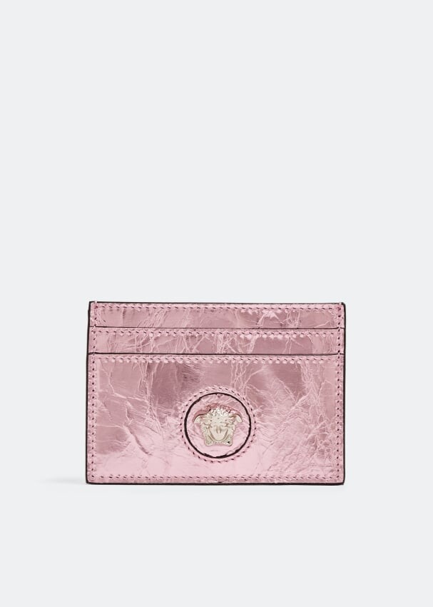 

Картхолдер VERSACE La Medusa card case, розовый