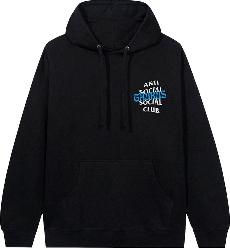 Худи Anti Social Social Club Taurus Hoodie 'Black', черный - фото