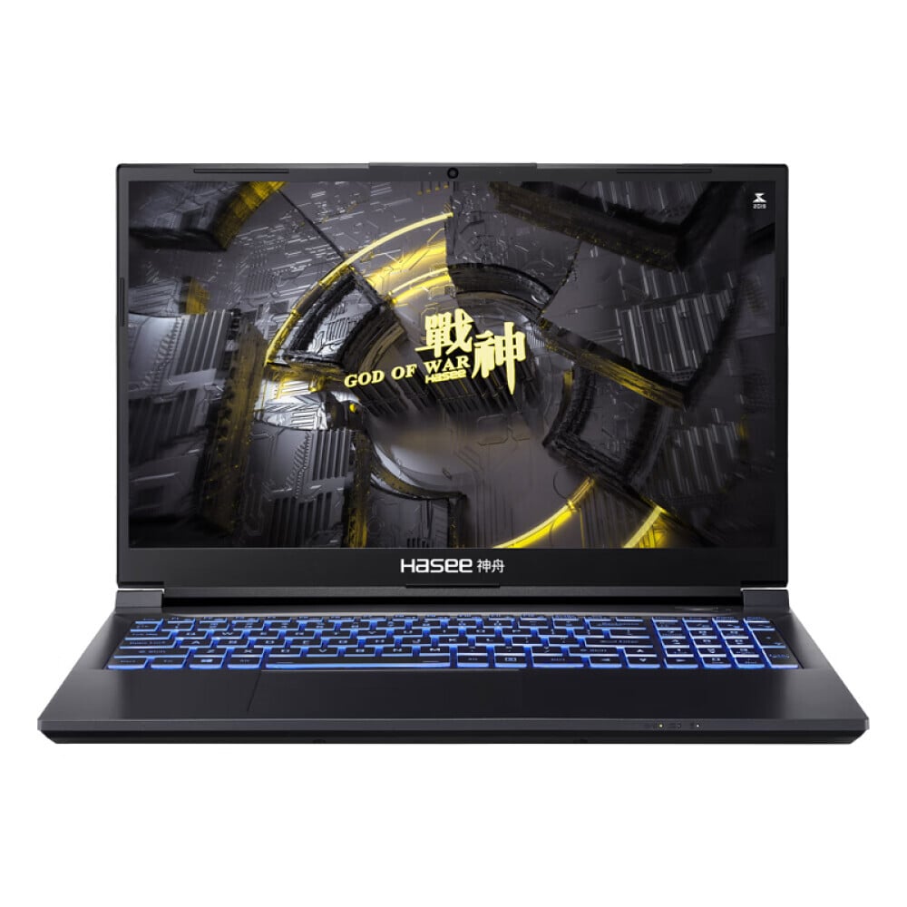 

Ноутбук игровой Shénzhōu Hasee Ares Z7D6 15,6" 12-го поколения Intel Core i7-12650H 16G 512G RTX4050 144Hz, черный