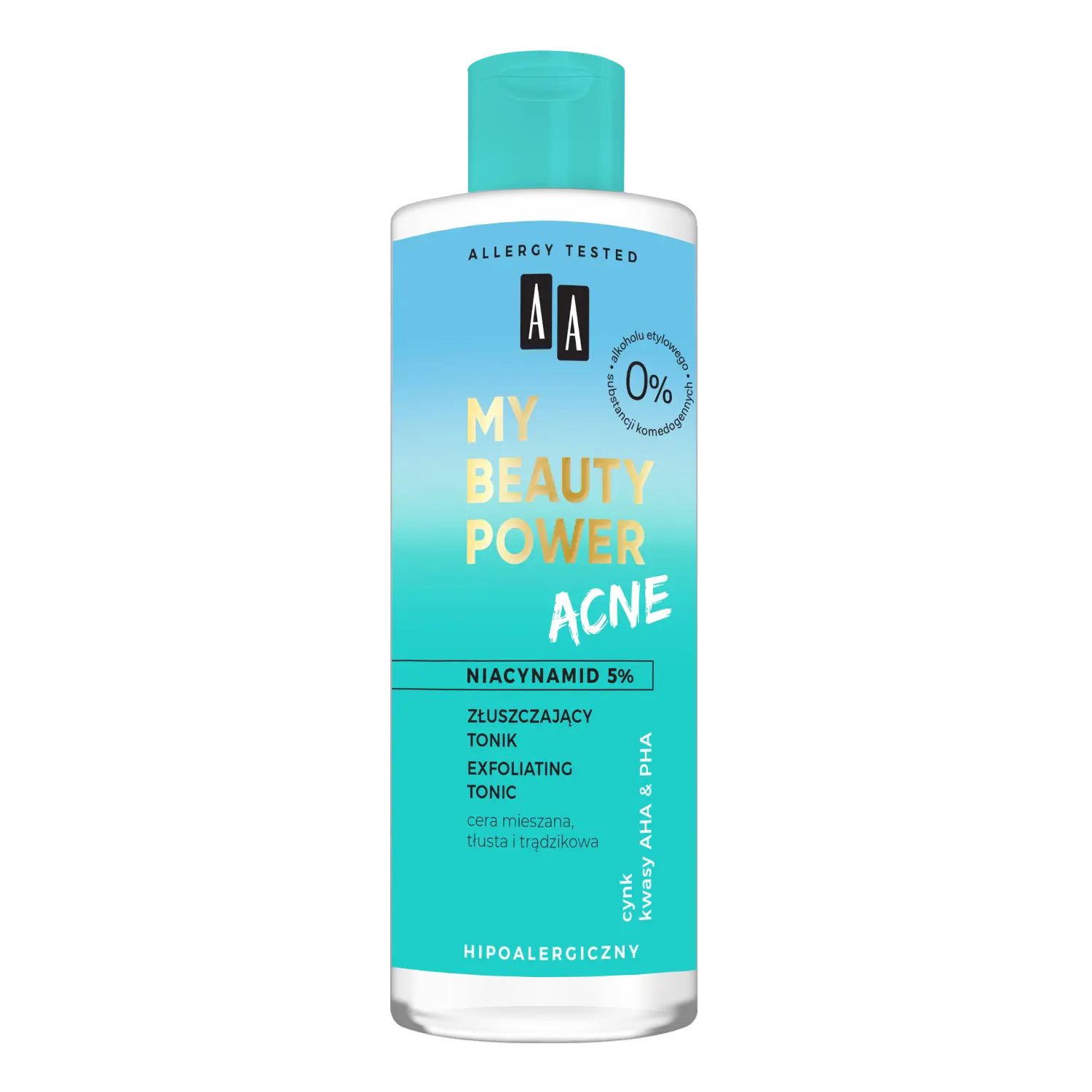 

AA My Beauty Power Acne отшелушивающий тоник для лица, 200 мл