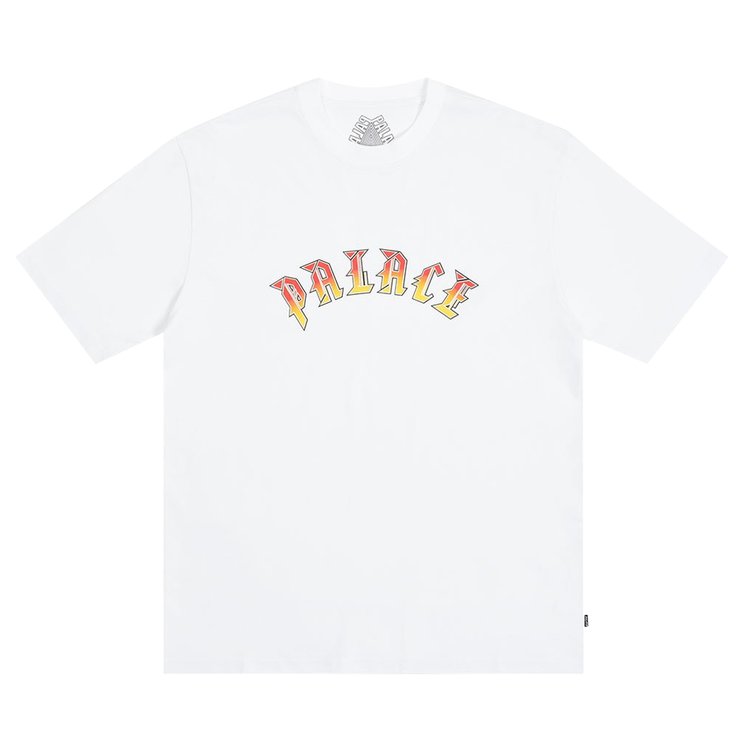 Футболка Palace x Spitfire P-Fire T-Shirt 'White', белый футболка palace x spitfire с p head цвет белый