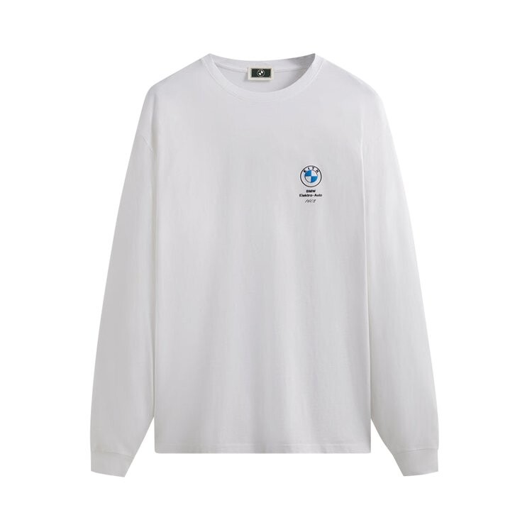 

Лонгслив Kith For BMW Crowd Favorite Long-Sleeve Vintage Tee 'White', белый