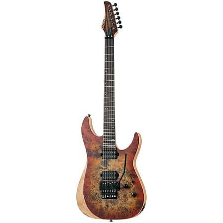 Schecter Reaper-6 Floyd Rose, Satin Inferno Burst 1505 Reaper-6 Fr