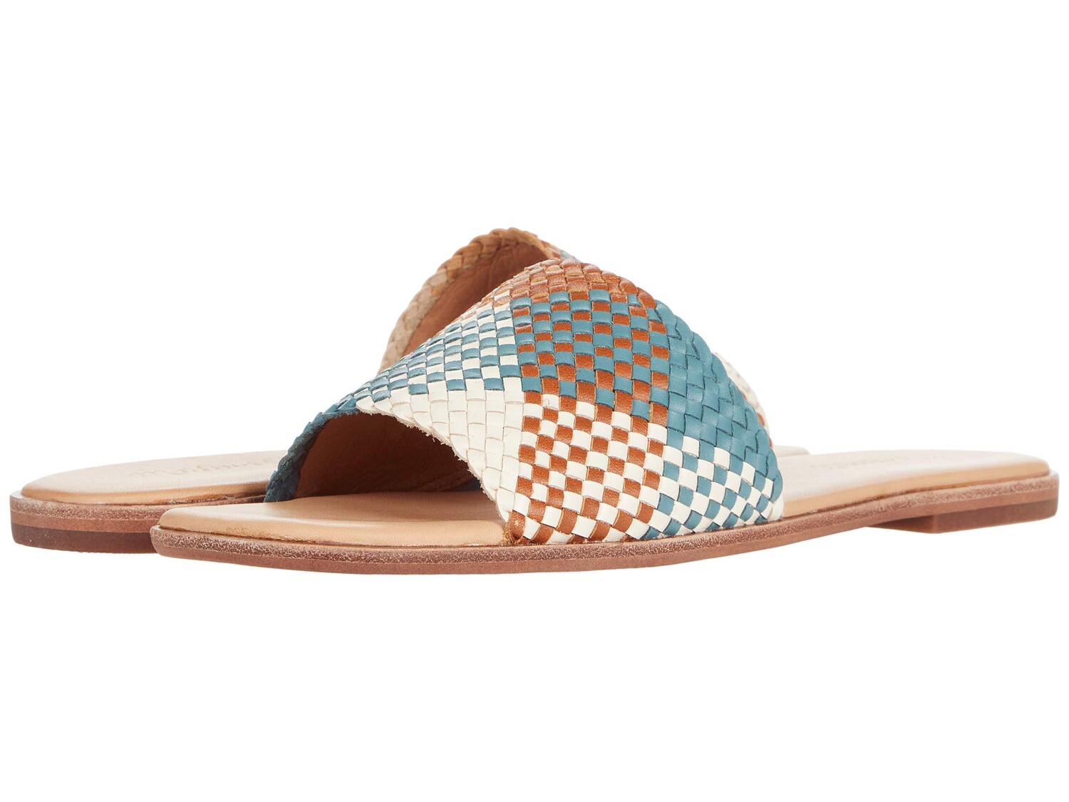 

Сандалии Madewell, Lianne Flat Slide in Woven Leather
