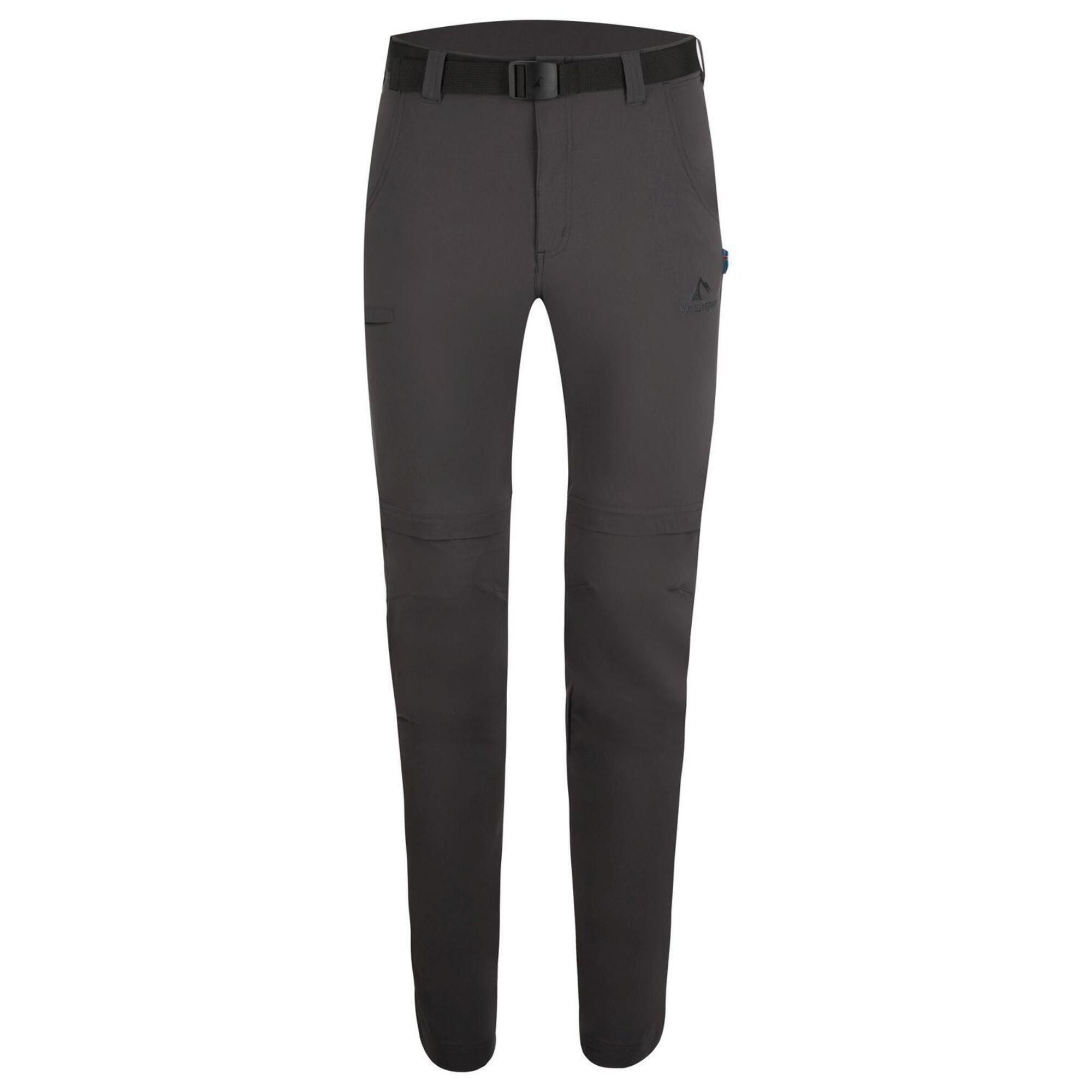 Мужские треккинговые брюки Westfjord Zipp Off Keflavik Dark Grey, темно-серый брюки мужские оверсайз demix серый