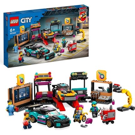 

Конструктор Lego 60389 City Custom гараж автомеханика с фигурками