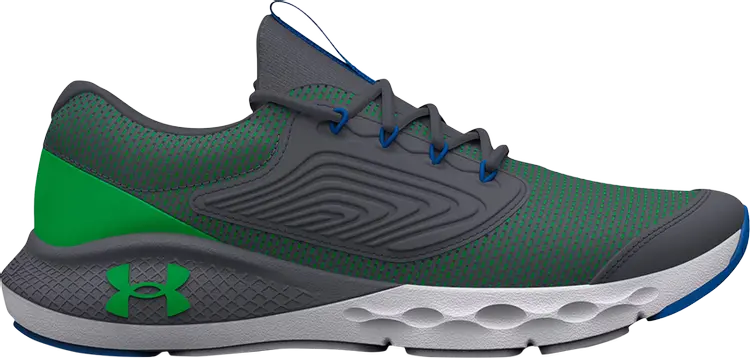 

Кроссовки Under Armour Charged Vantage 2 GS Pitch Grey Green, серый