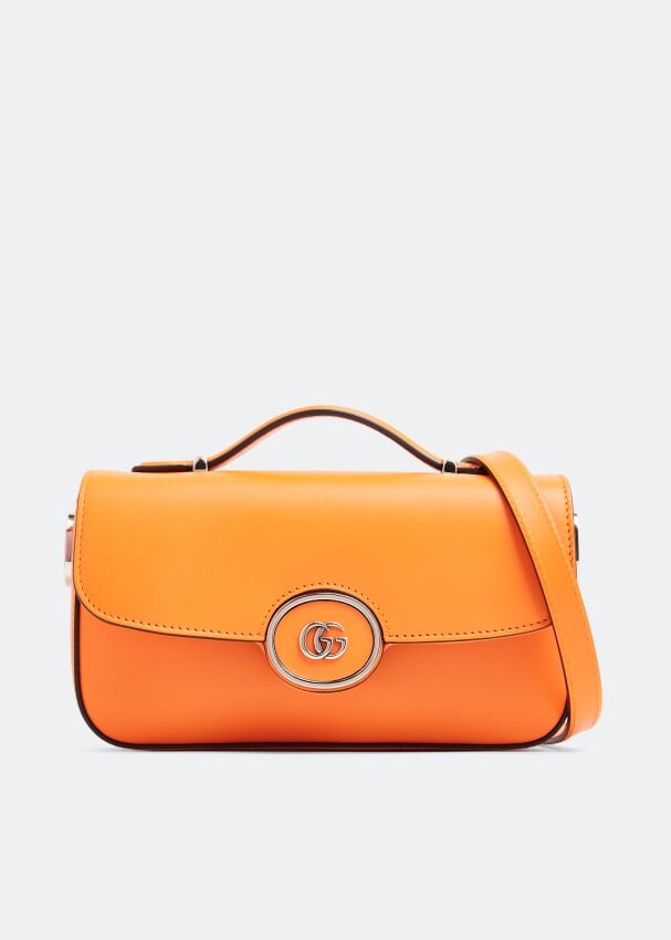 

Сумка GUCCI Petite GG mini shoulder bag, оранжевый