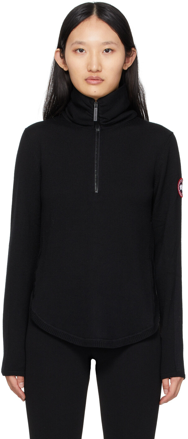

Черный свитер Fairhaven с молнией ¼ Canada Goose