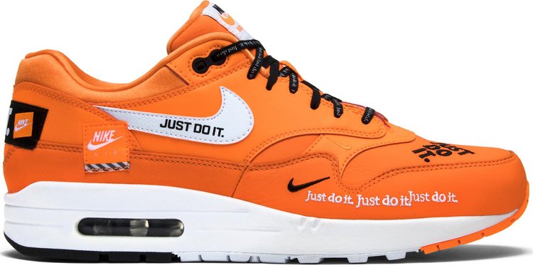 Кроссовки Nike Air Max 1 'Just Do It', оранжевый - фото