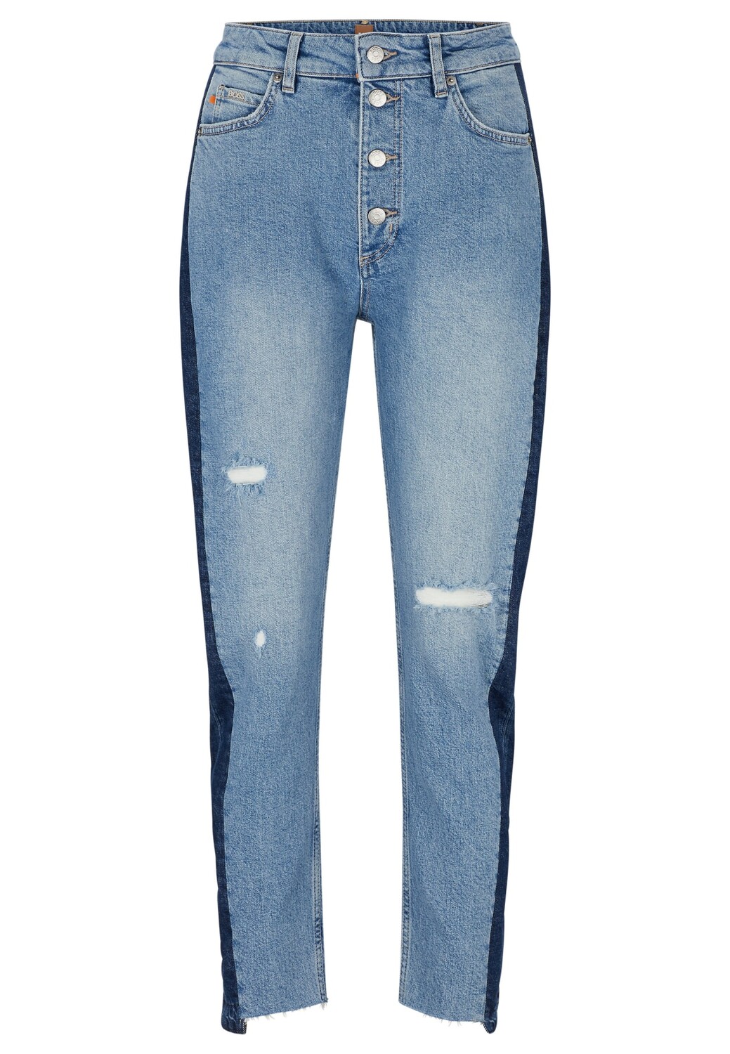 

Джинсы BOSS RUTH BC 3.0 Slim Fit, темно-синий