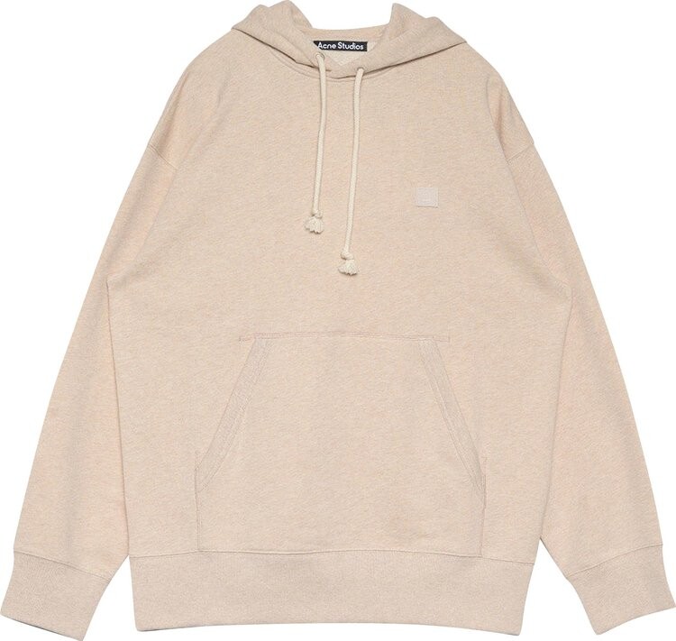 

Толстовка Acne Studios Hooded Sweatshirt 'Oatmeal Melange', кремовый