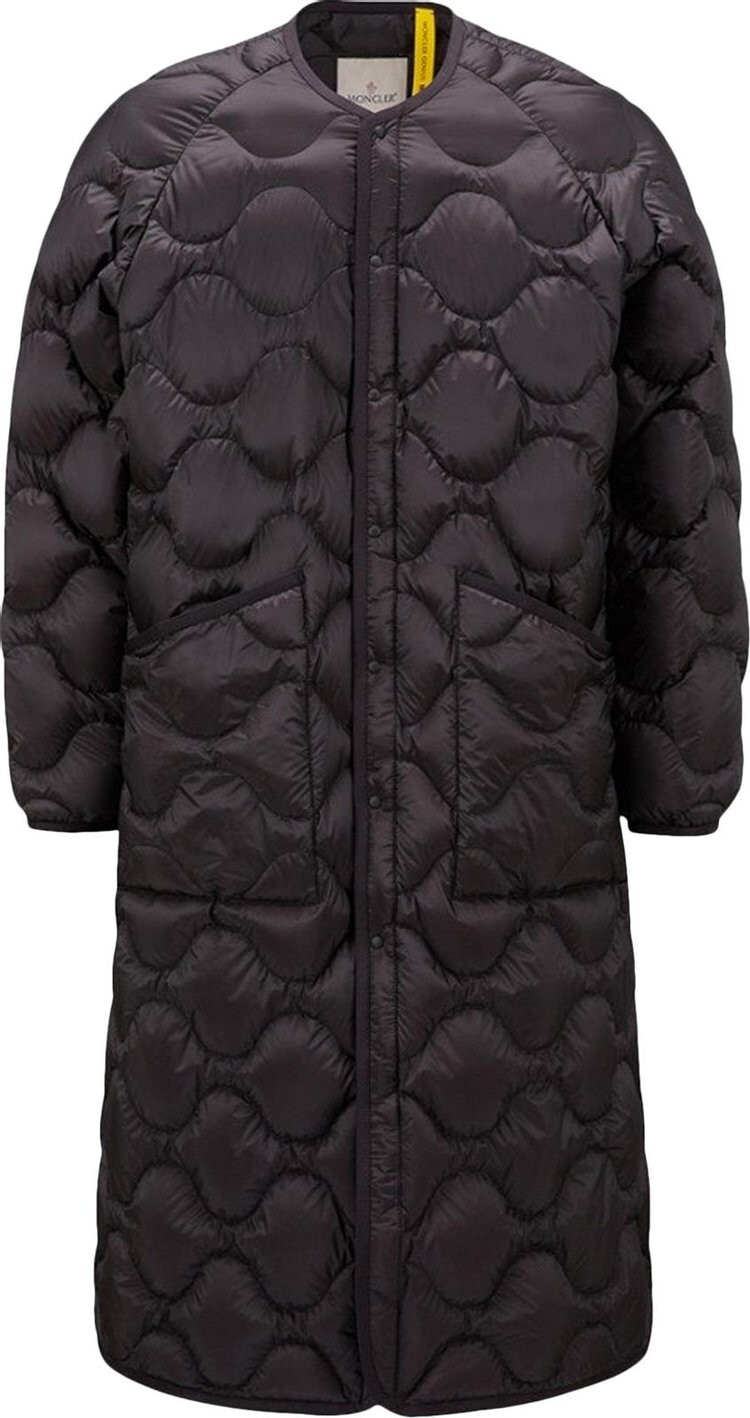 

Пальто Moncler Genius Hyke Nadelhorn Quilted Coat 'Black', черный