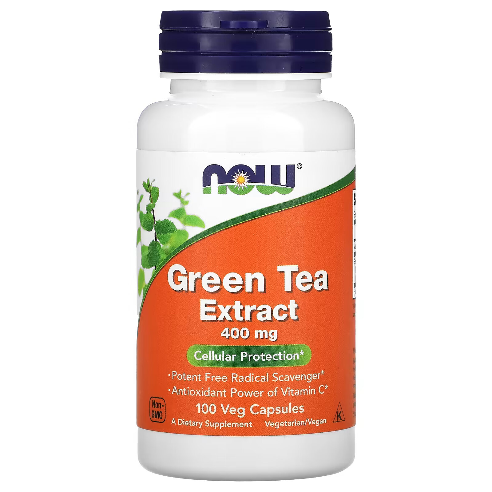 NOW Foods, экстракт зеленого чая, 400 мг, 100 вегетарианских капсул now foods экстракт зеленого чая 400 мг 250 растительных капсул
