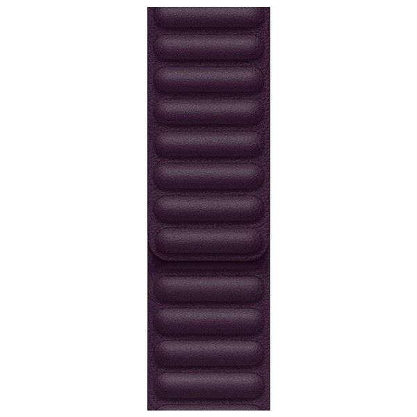 

Ремешок Apple Leather Link 45mm S/M, Dark Cherry, Фиолетовый