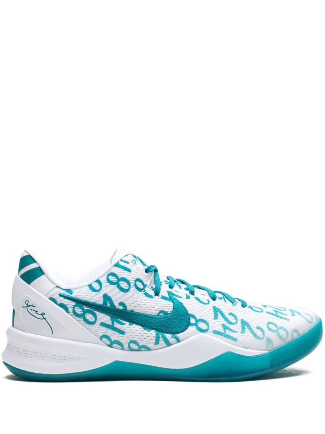 

Nike кроссовки Kobe 8 Protro Radiant Emerald, белый, Серый