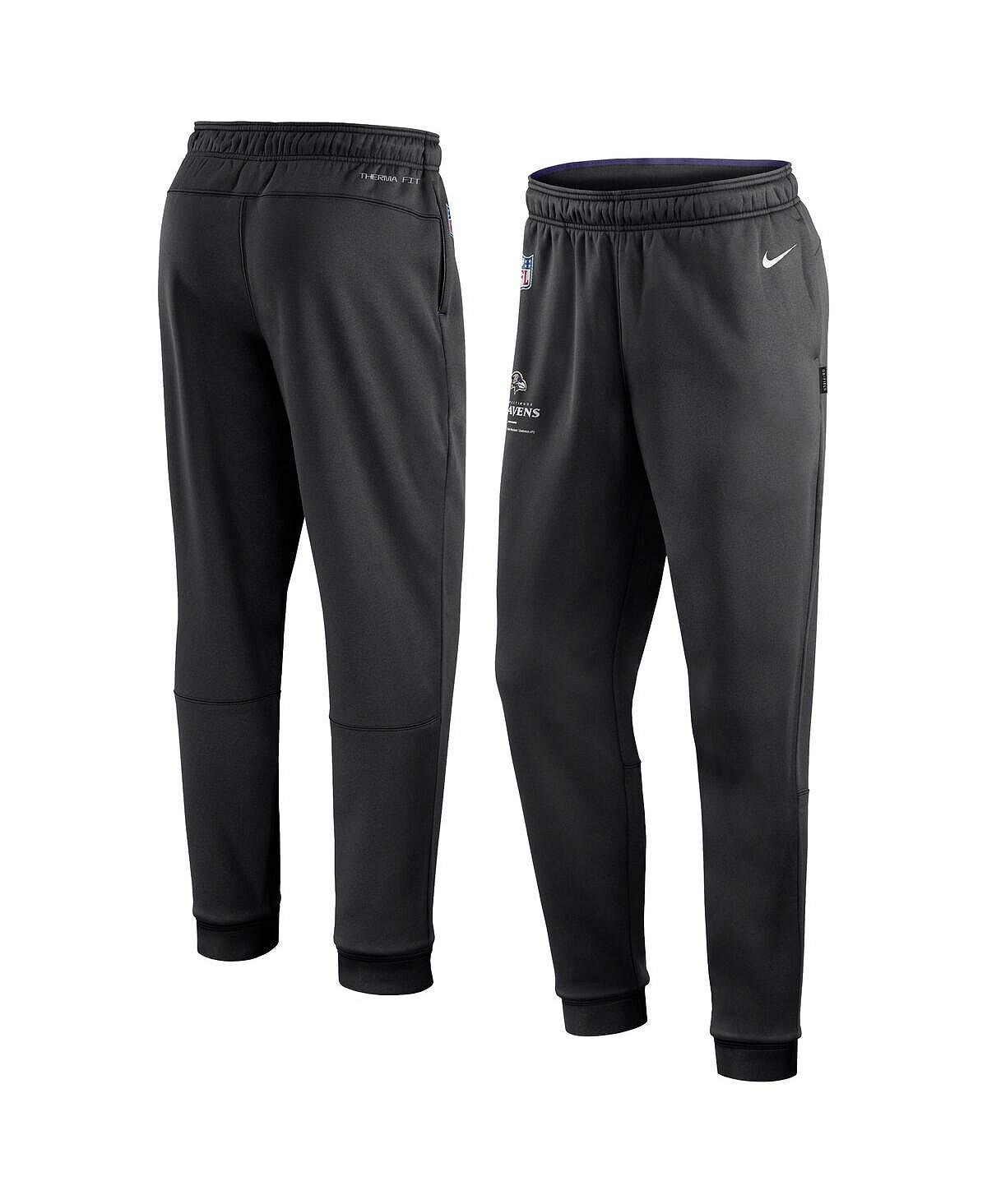 

Мужские черные спортивные брюки с логотипом Baltimore Ravens Sideline Nike