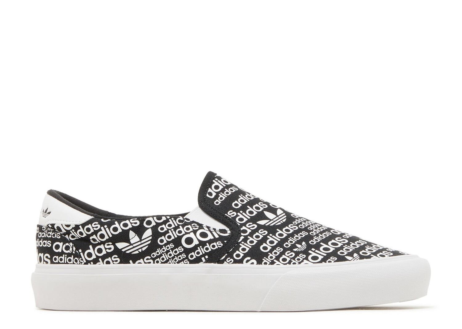 

Кроссовки adidas Court Rallye Slip 'Allover Logo - Black White', черный