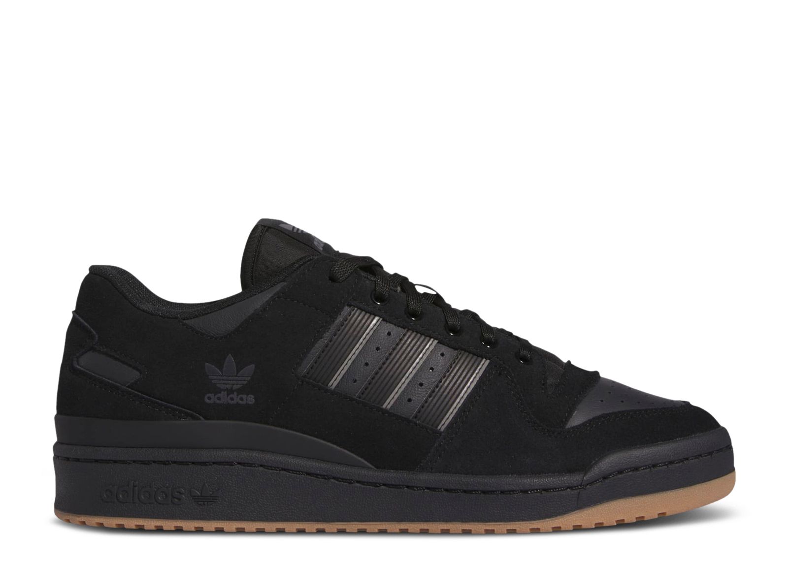 Кроссовки adidas Forum 84 Low Adv 'Black Grey Gum', черный кроссовки adidas forum 84 low adv collegiate navy gum