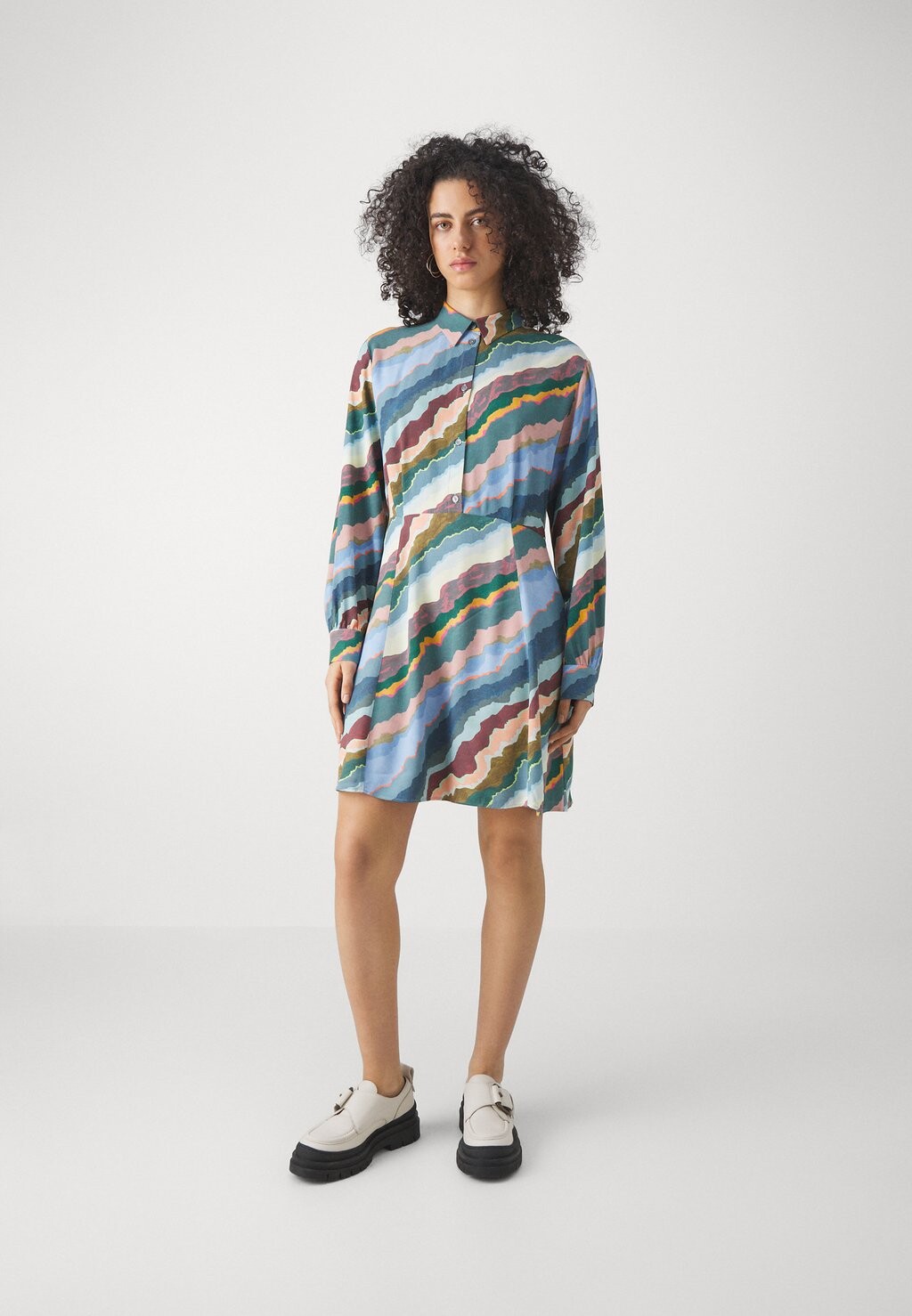 

Платье-рубашка WOMENS DRESS PS Paul Smith, мультиколор