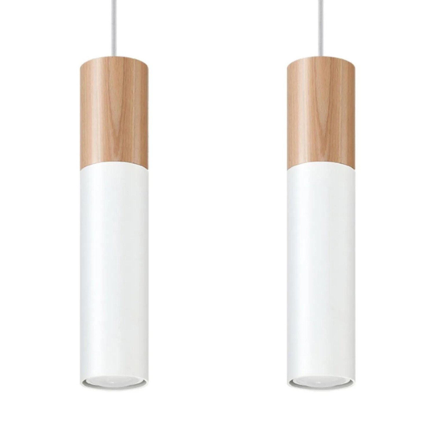 

Подвесная лампа famlights, 3x3x90 см, белый