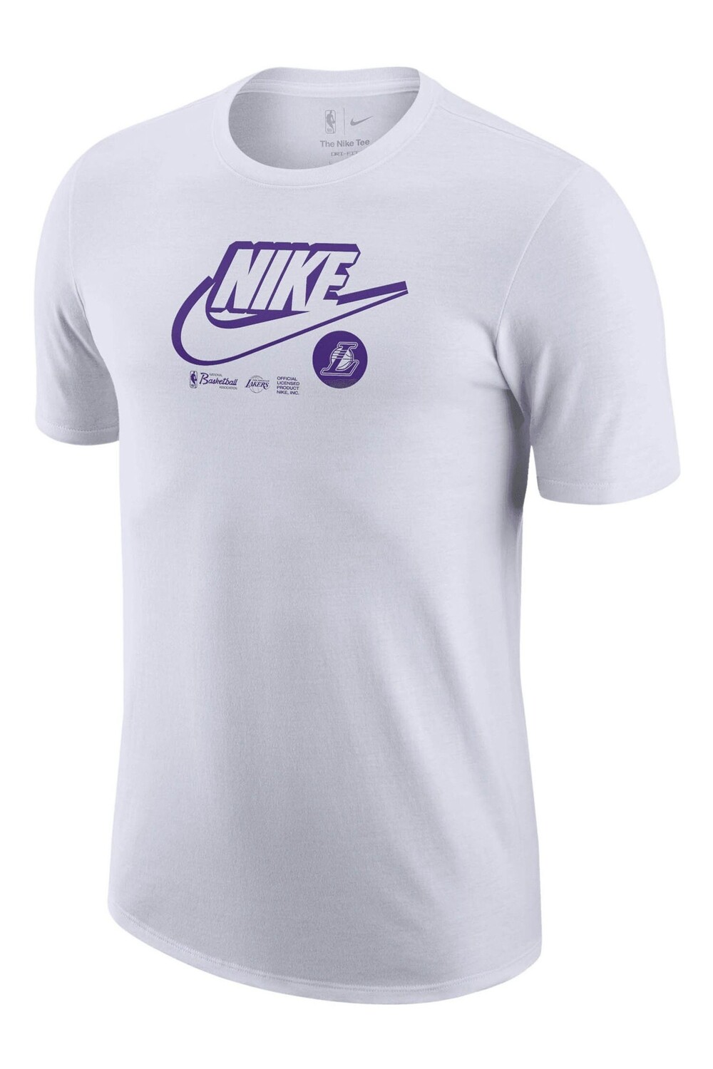 

Футболка с логотипом Nike Fanatics Los Angeles Lakers Essential Nike, белый