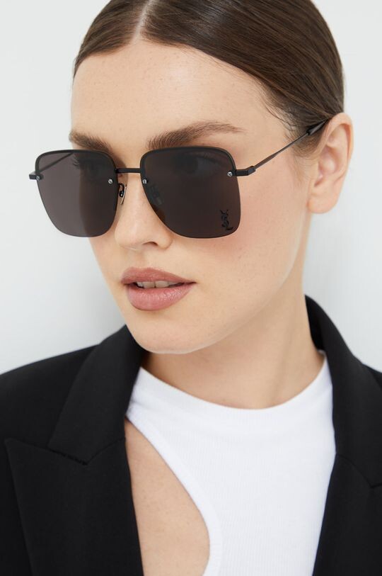 

Солнцезащитные очки Saint Laurent, черный