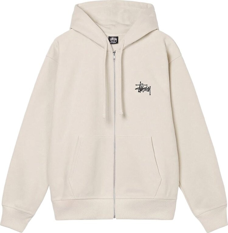 

Толстовка Stussy Basic Sweatshirt 'Putty', кремовый