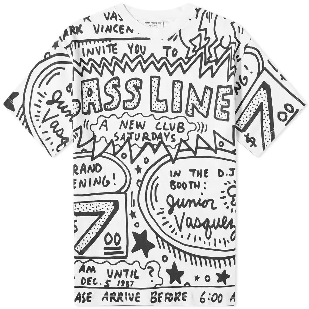 

Футболка Honey f*cking Dijon x Keith Haring Bassline Tee