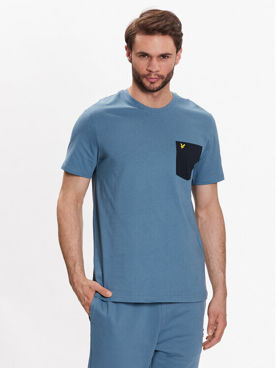 

Футболка стандартного кроя Lyle & Scott, синий