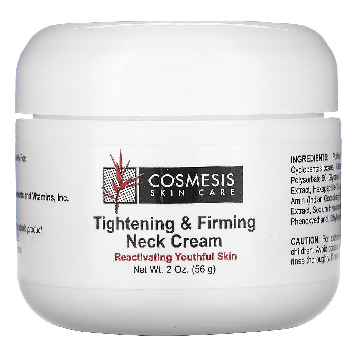 

Life Extension, Cosmesis Skin Care, подтягивающий и укрепляющий крем для шеи, 56 г (2 унции)