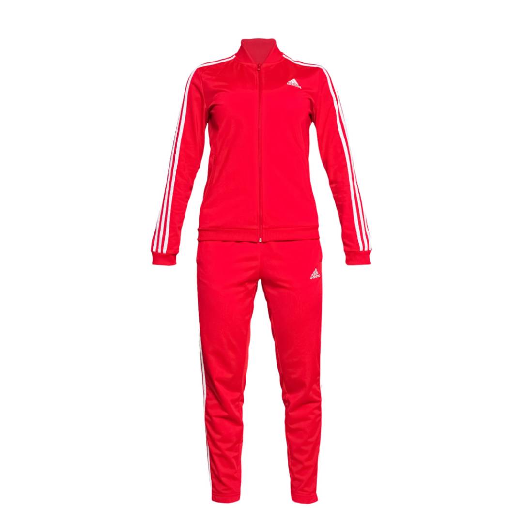 Спортивный костюм Adidas Essentials, красный – купить по выгодным ценам с доставкой из-за рубежа через сервис «CDEK.Shopping»