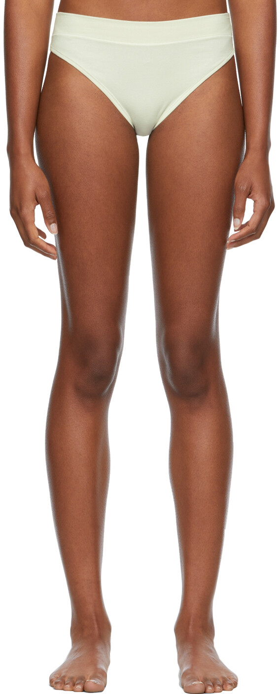 

Хлопковые трусы-танга Off-White 2.0 Cheeky SKIMS