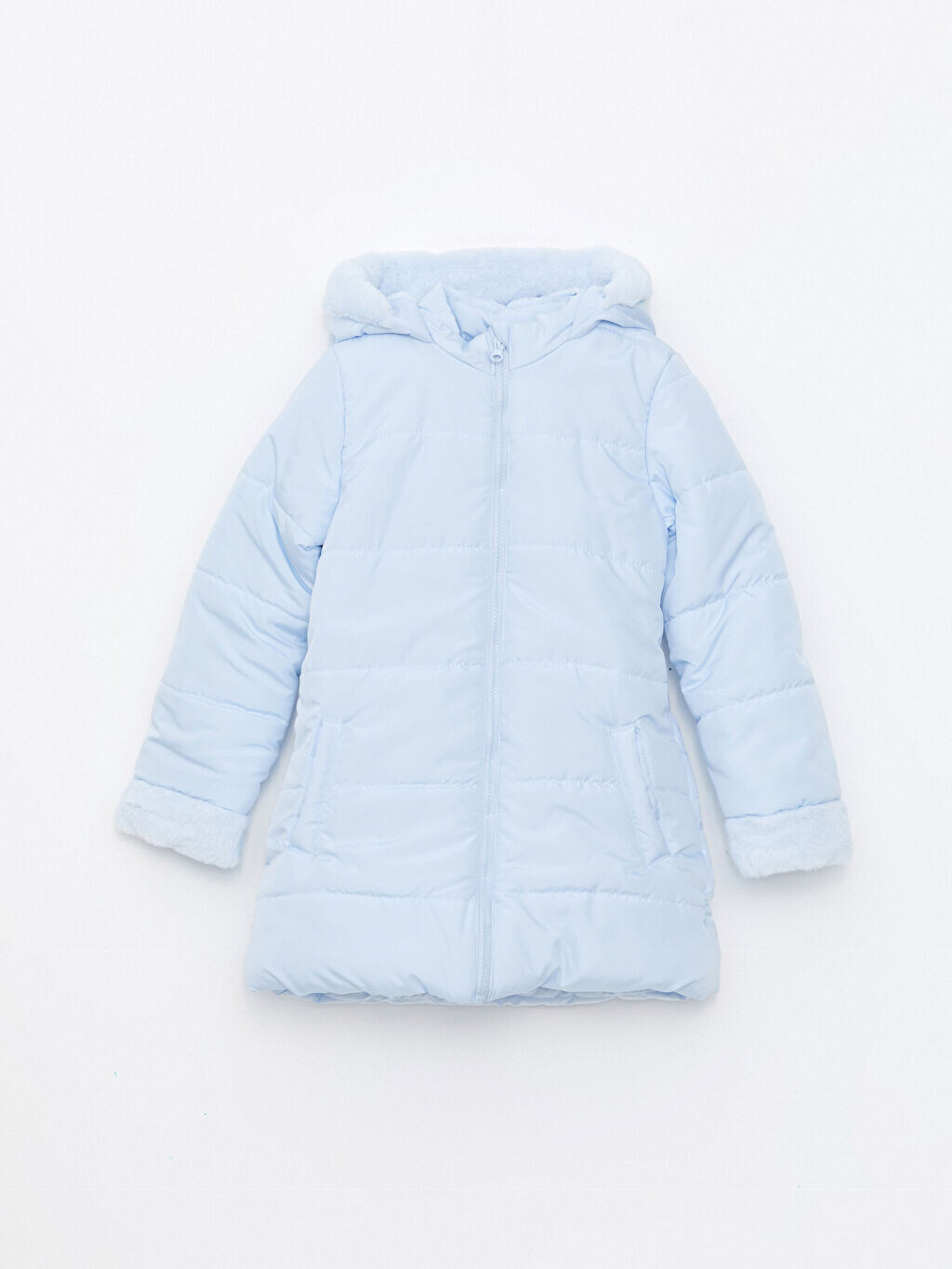 

Базовое пальто для девочек с капюшоном LCW Kids