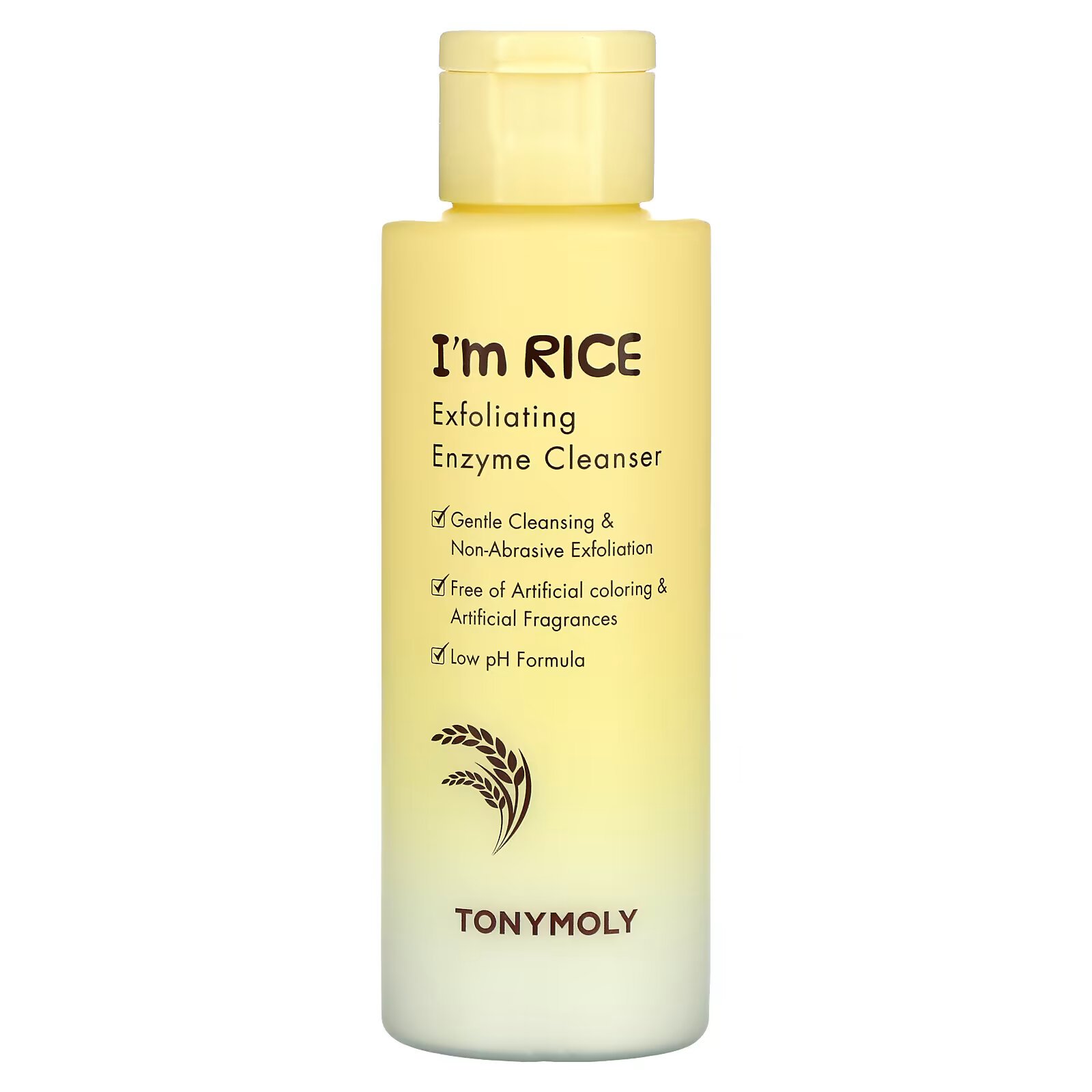 Tony Moly, I'm Rice, отшелушивающее ферментное очищающее средство, 50 г (1,76 унции) - фото