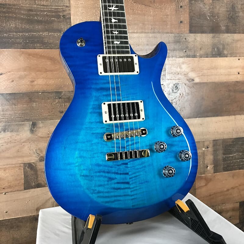

PRS R&D S2 McCarty 594 Singlecut с сумкой для переноски, цвет Lake Blue, бесплатная доставка, № 616 S2 Singlecut McCarty 594