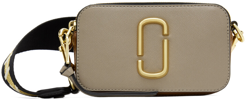 

Серая сумка The Snapshot Marc Jacobs, Серый