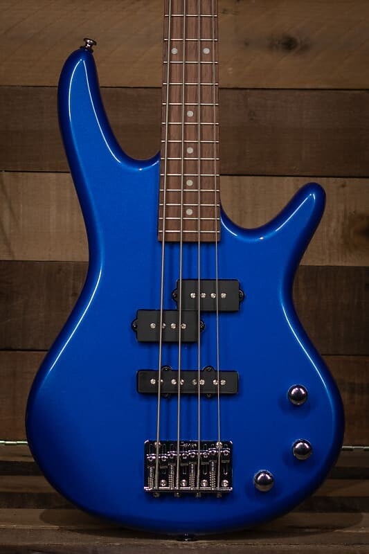 

Ibanez GSRM20 Mikro 4-струнная бас-гитара, звездно-синий