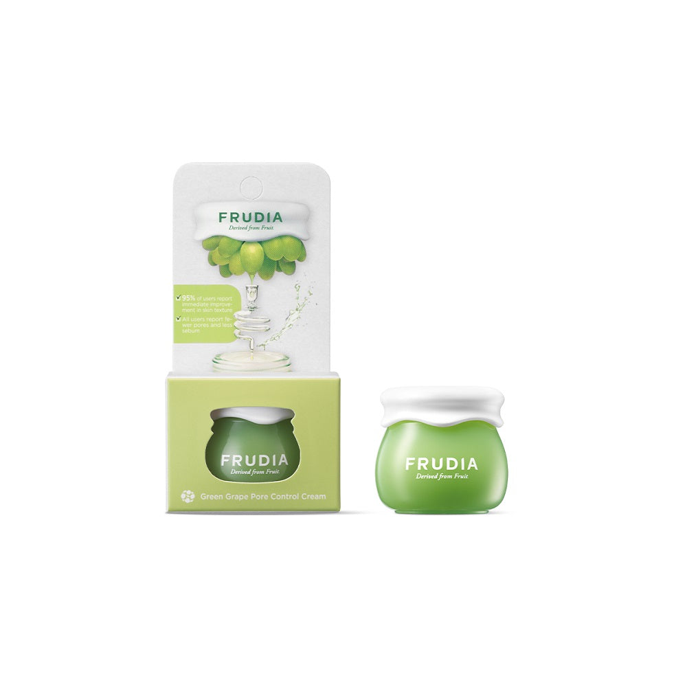Frudia Мини-крем для жирной кожи Green Grape Pore Control Cream 10г frudia сыворотка pore control serum для жирной кожи green grape 50г