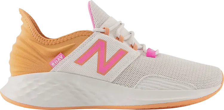 

Кроссовки New Balance Wmns Fresh Foam Roav Wide 'Nimbus Cloud Peach Pink', кремовый