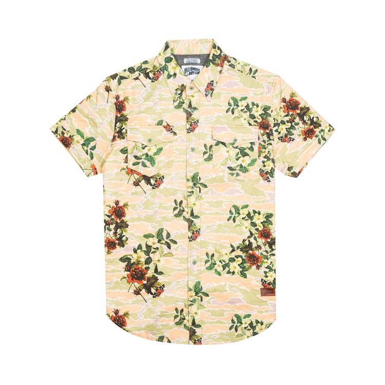 Рубашка Billionaire Boys Club Garden Woven Shirt 'Eggnog', белый - фото