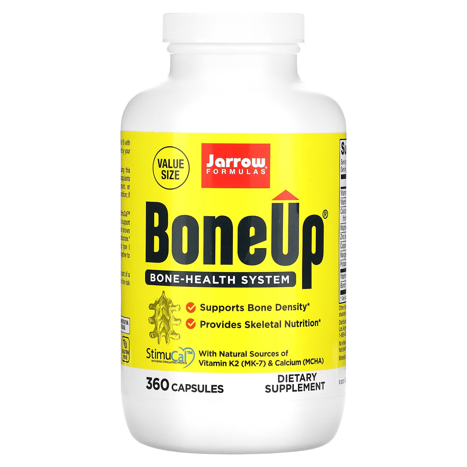 

Jarrow Formulas, Bone-Up, 360 капсул