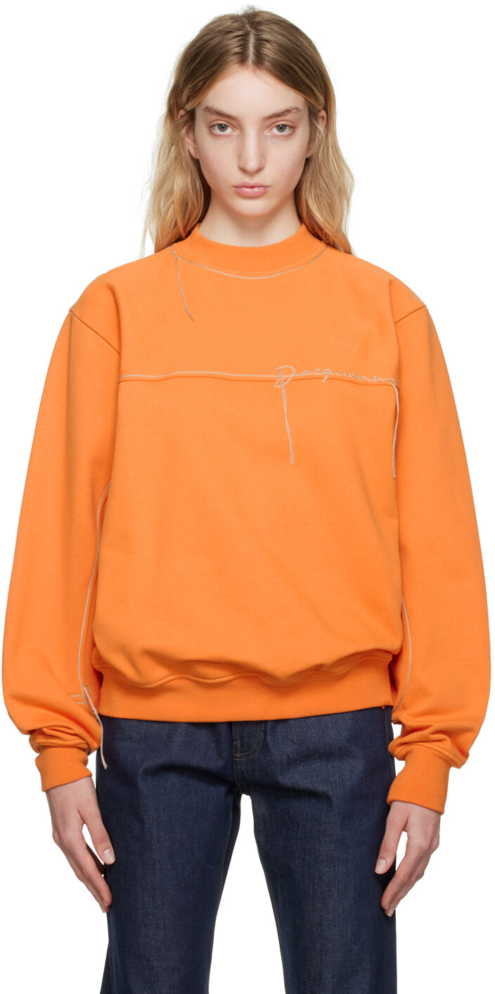

Оранжевый Толстовка Le Raphia 'Le Sweatshirt Fio' Jacquemus