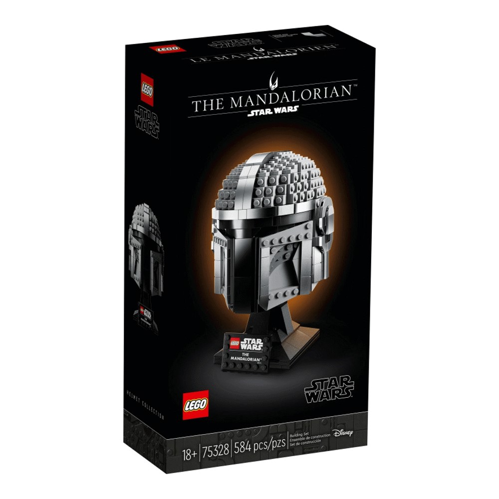 цена Конструктор LEGO Star Wars 75328 Мандалорианский шлем
