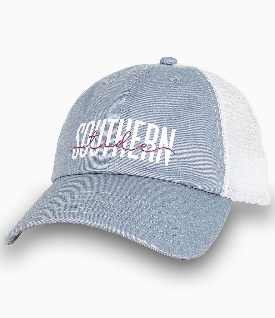 

Кепка дальнобойщика с принтом Southern Tide, серый
